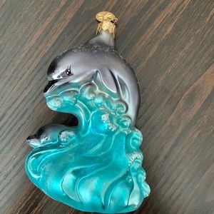 Christopher Radko- dolphin ornament